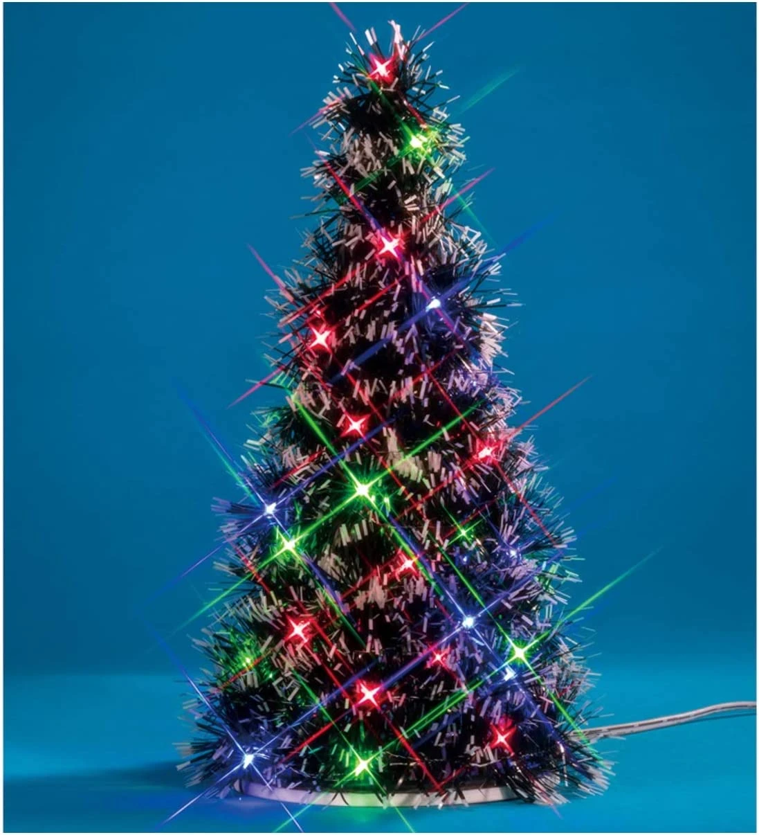Lemax 10 Inch Fir Tree - Multicolor Lights 3 Lemax 10 Inch Fir Tree - Multicolor Lights