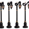 Lemax Colonial Street Lamp - Set Of 4 -Lemax b3xfv3oni1qbi8bfygfl