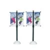 Lemax Street Pole Banner - 2 Piece Set -Lemax cecrmrntzlwwxbj1rdvs