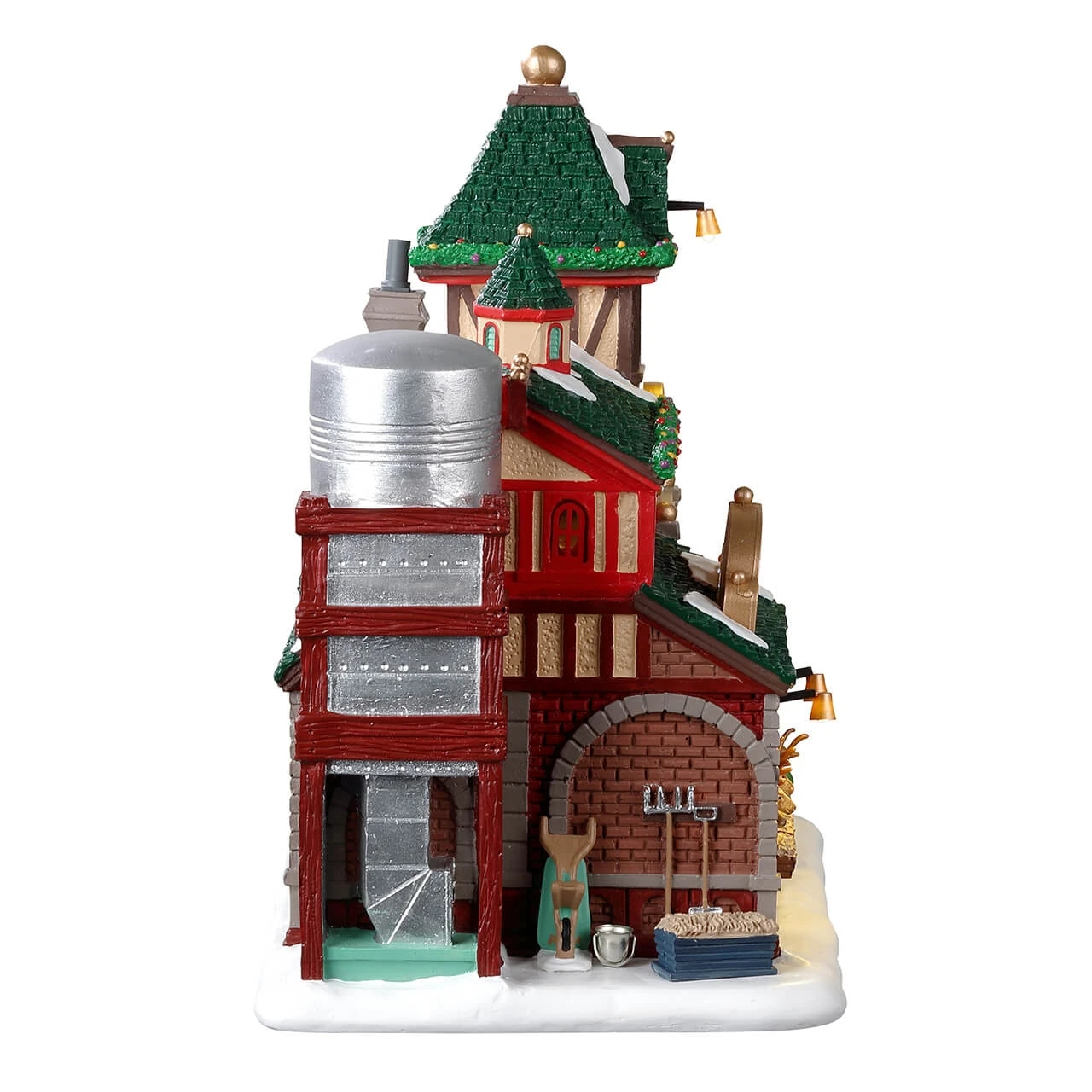 Lemax Santa's Reindeer Stables 4 Lemax Santa's Reindeer Stables - Image 2