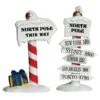 Lemax North Pole Signs Set Of 2 -Lemax dwre1olp8tgbsatj6ed2