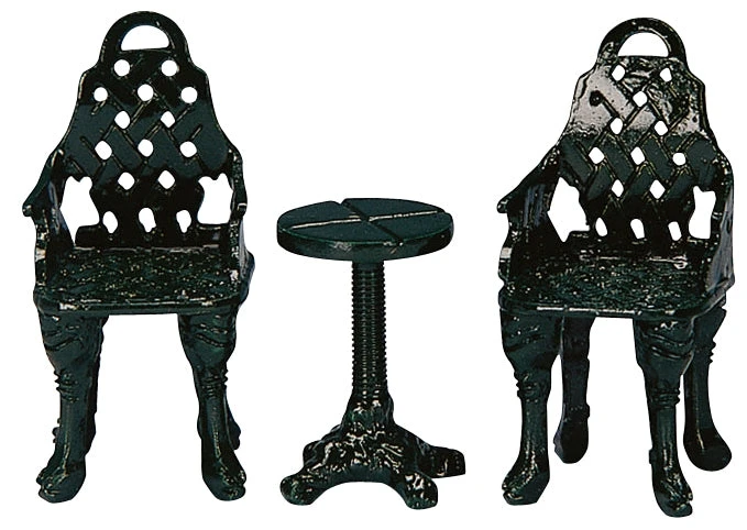 Lemax Patio Seating - 3 Piece Set 3 Lemax Patio Seating - 3 Piece Set