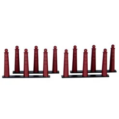Lemax Amsterdammertje (Danish Traffic Bollards) - Set Of 4 -Lemax h0rfyz2lqvzf5jtunrao
