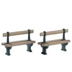 Lemax Double Seated Bench - 2 Piece Set -Lemax hl2hwk0tzctrzk5vteha
