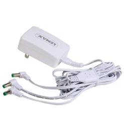 Lemax White Power Adapter - 4.5V, 1000mA - 3 Plugs