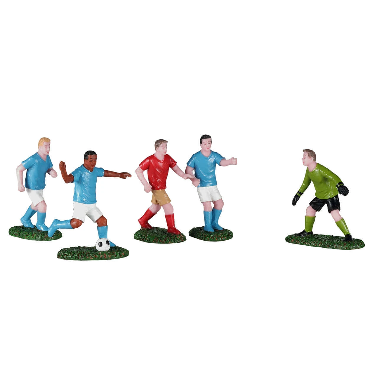 Lemax Soccer Practice - 5 Piece Set 3 Lemax Soccer Practice - 5 Piece Set