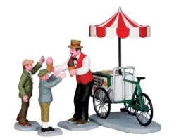 Lemax Gelato Cart - 4 Piece Set -Lemax jdpymuqnsgxet40lceva