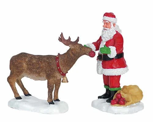Lemax Reindeer Treats - 2 Piece Set 4 Lemax Reindeer Treats - 2 Piece Set - Image 2