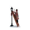 Lemax Lamplighter On A Ladder Figurine -Lemax kovplotbwxjfypmnaaqu