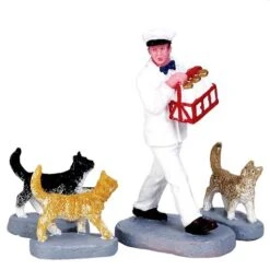 Lemax Merry Milkman - 4 Piece Set -Lemax lma9objeqaidqr9o9jhh