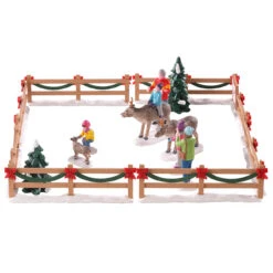 Lemax Reindeer Petting Zoo - 17 Piece Set -Lemax lmxwh6tft6fcyyvrt8vm