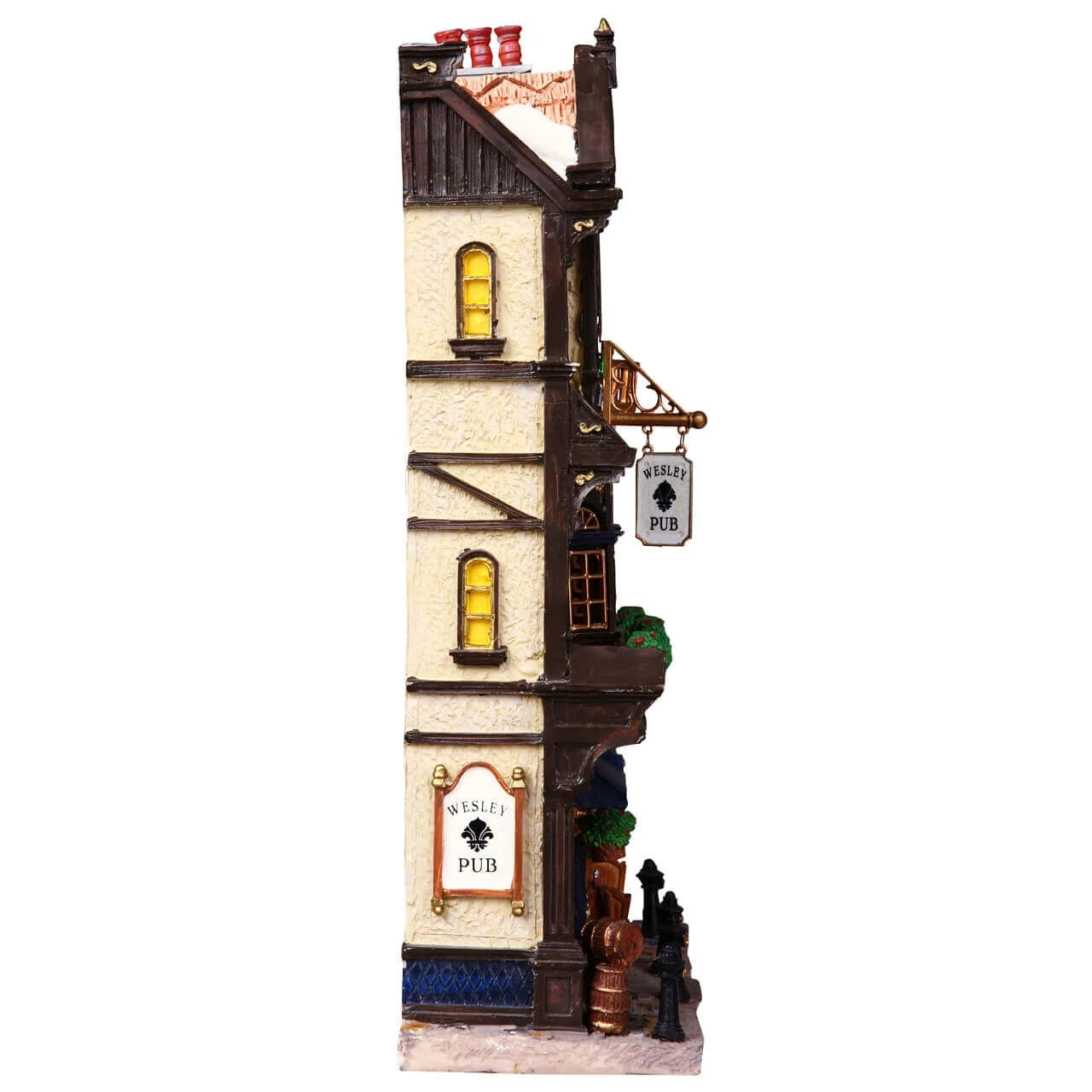 Lemax Wesley Pub 5 Lemax Wesley Pub - Image 3