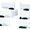 Lemax Plastic Picket Fence - 7 Piece Set -Lemax psc32y8auuzrylsor0ec