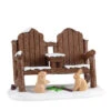 Lemax Winter Adirondack Double Chair -Lemax qbex3ff8hyw5ibjnlm0c