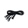 Lemax Expansion Cable - Type-L To Type-U - 3 Head - Black