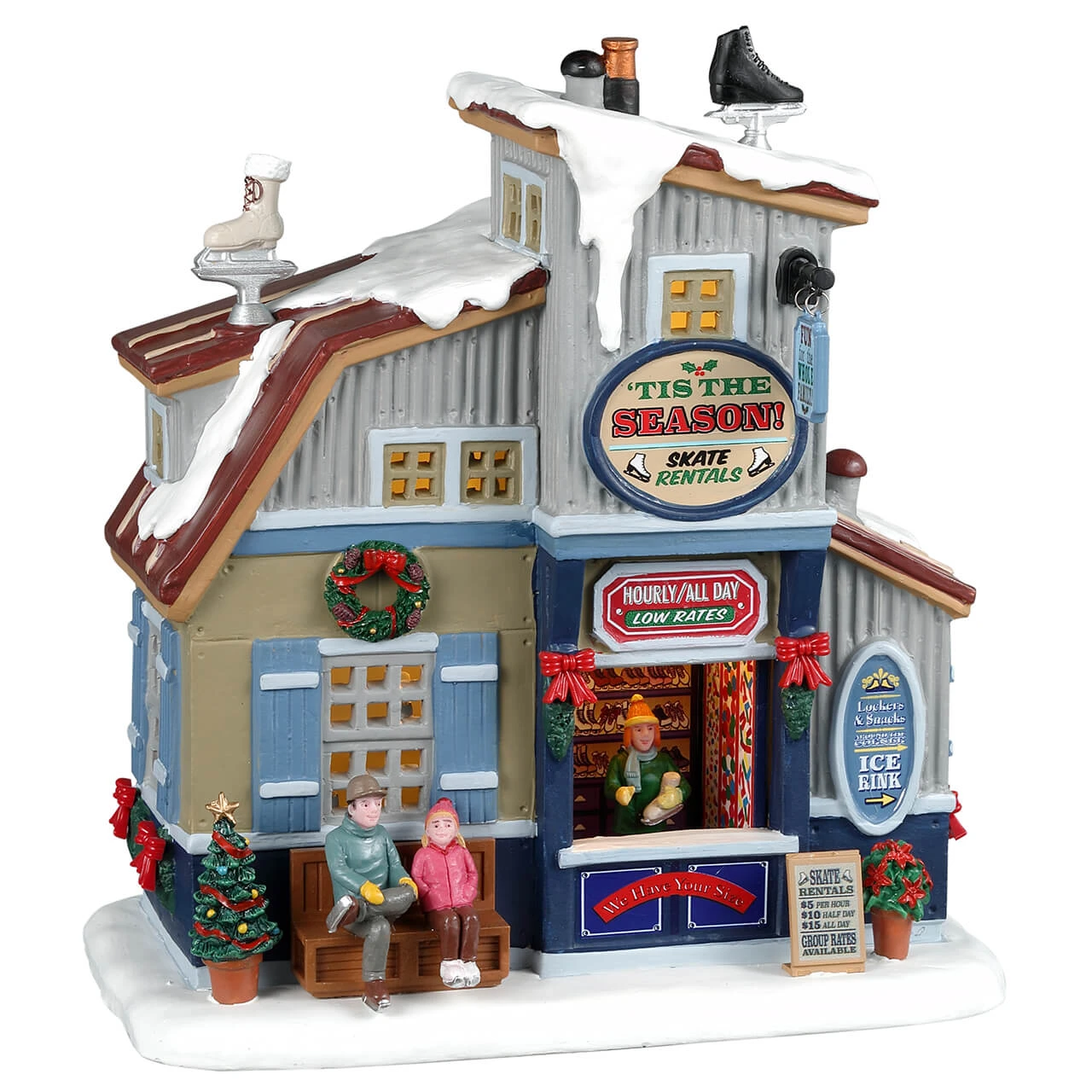 Lemax 'Tis The Season Skate Rentals 4 Lemax 'Tis The Season Skate Rentals - Image 2