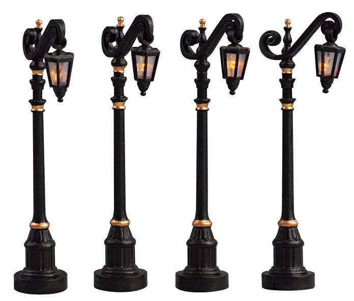 Lemax Colonial Street Lamp - Set Of 4 5 Lemax Colonial Street Lamp - Set Of 4 - Image 3