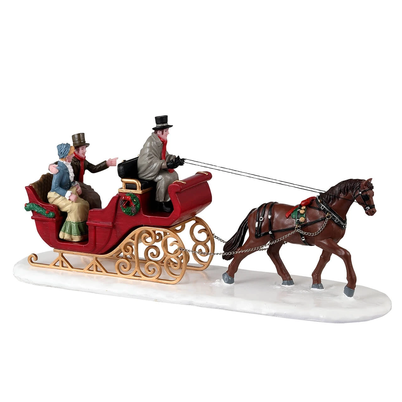 Lemax Scenic Sleigh Ride 3 Lemax Scenic Sleigh Ride