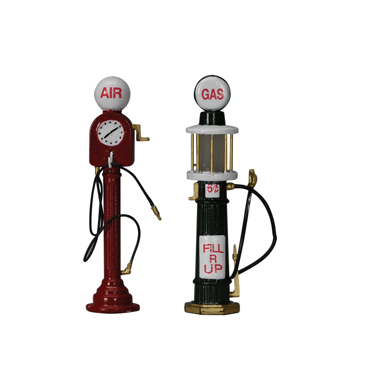 Lemax Antique Gas Pumps (Set Of 2) 4 Lemax Antique Gas Pumps (Set Of 2) - Image 2