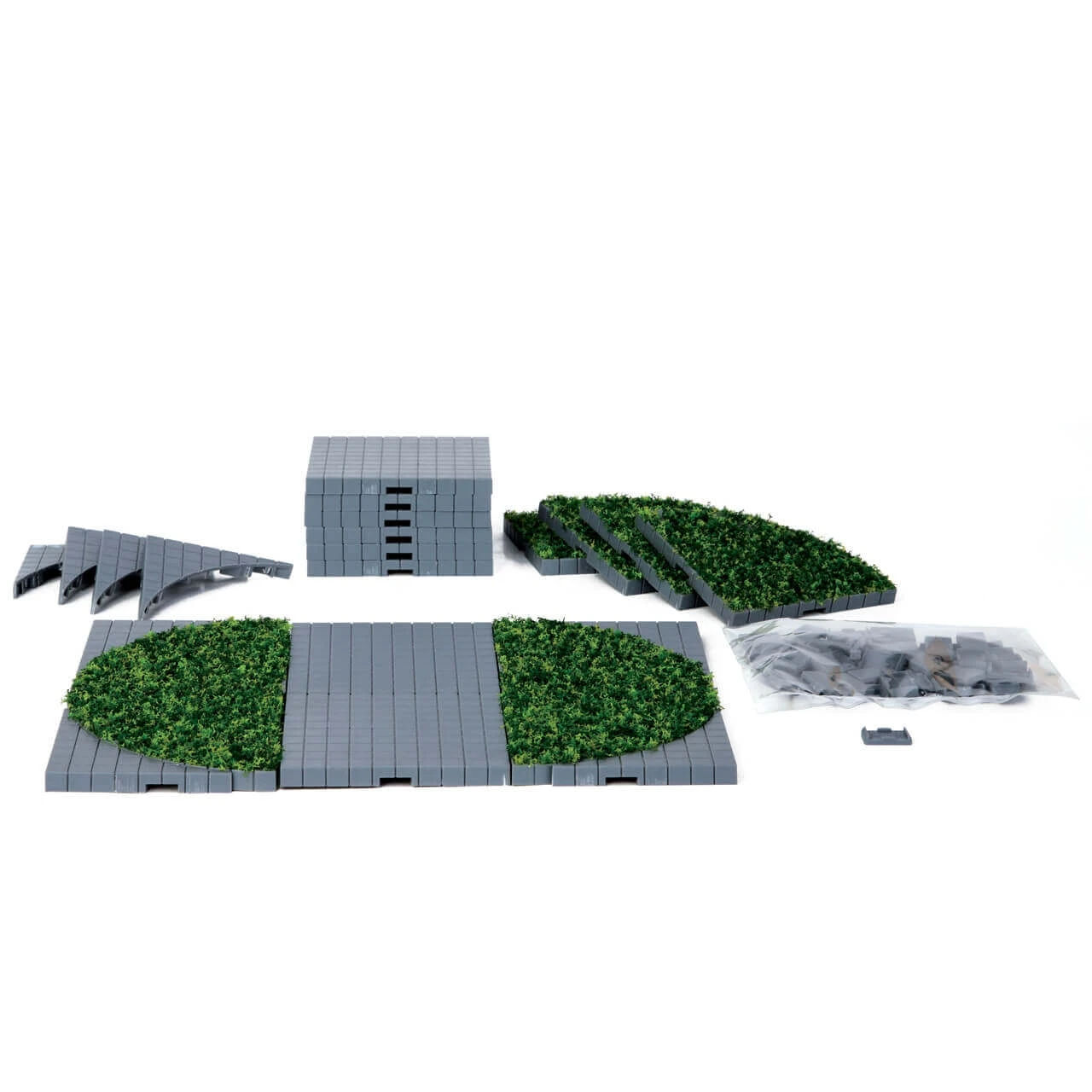 Lemax Complete Plaza Park Grass - 24 Pieces 2 Lemax Complete Plaza Park Grass - 24 Pieces