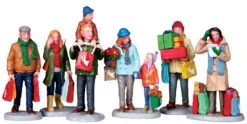 Lemax Holiday Shoppers - 6 Piece Set